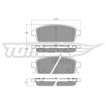 TOMEX Brakes Bremsbelagsatz, Scheibenbremse